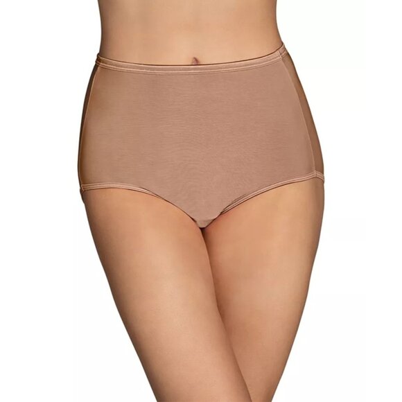 NWOT Vanity Fair Lingerie Illumination Brief Underwear 9/2XL Tan Full Coverage - Picture 1 of 6